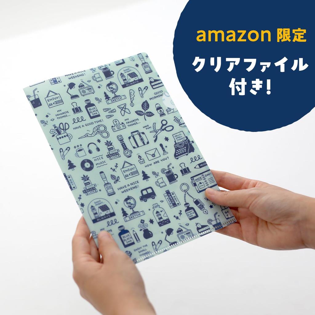 New Japan Calendar 2026 Daily Calendar by Eric with Amazon Exclusive Clear File (NK4400-4)