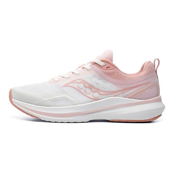 SAUCONY Поющий колибри 3 Амортизирующие Нескользящие Низкие Кроссовки для бега Женские Белый Розовый S18189-1