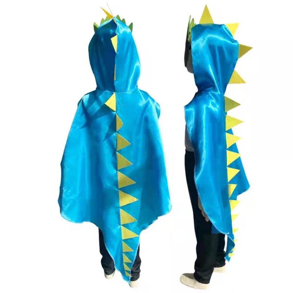 Golves Dragon Cloak Mask Dinosaur Costume Cute Halloween Kids Costume Boys Girls