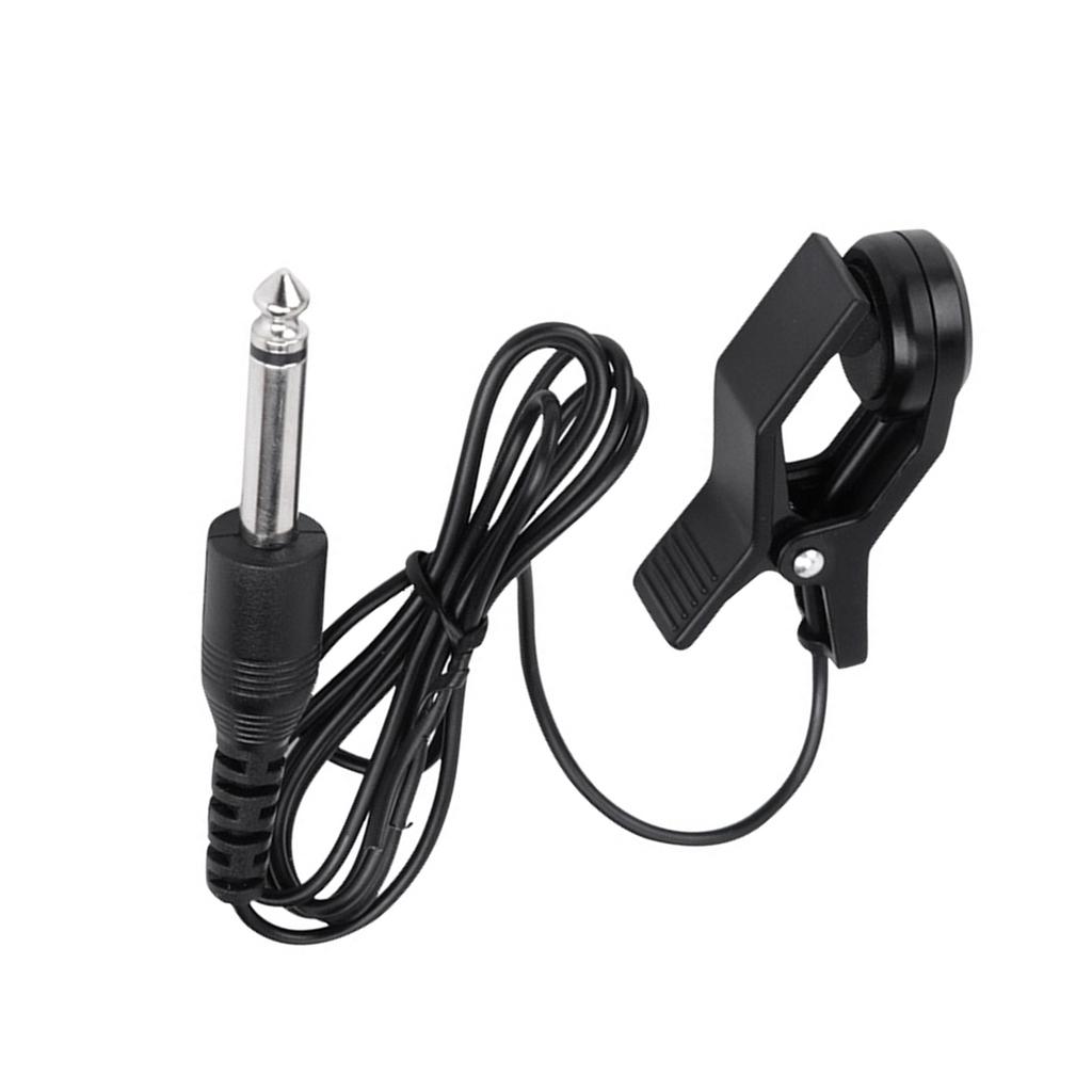 Звукосниматель для скрипки, акустической гитары, укулеле, микрофон-клипса, пьезозвукосниматель, звукосниматель для гитарного резонаторного отверстия с аудиоразъемом 6,35 мм