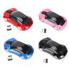 Laptop Mouse Smart Car‑Shaped Portable 2.4G Cordless Mouse with USB Receiver for  Laptop Compu