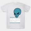 T Shirt Women This Is My Human Costume Im Really An Alien Harajuku Print Kawaii Tshirt Summer Short Sleeve Female T-Shirt Top Tee