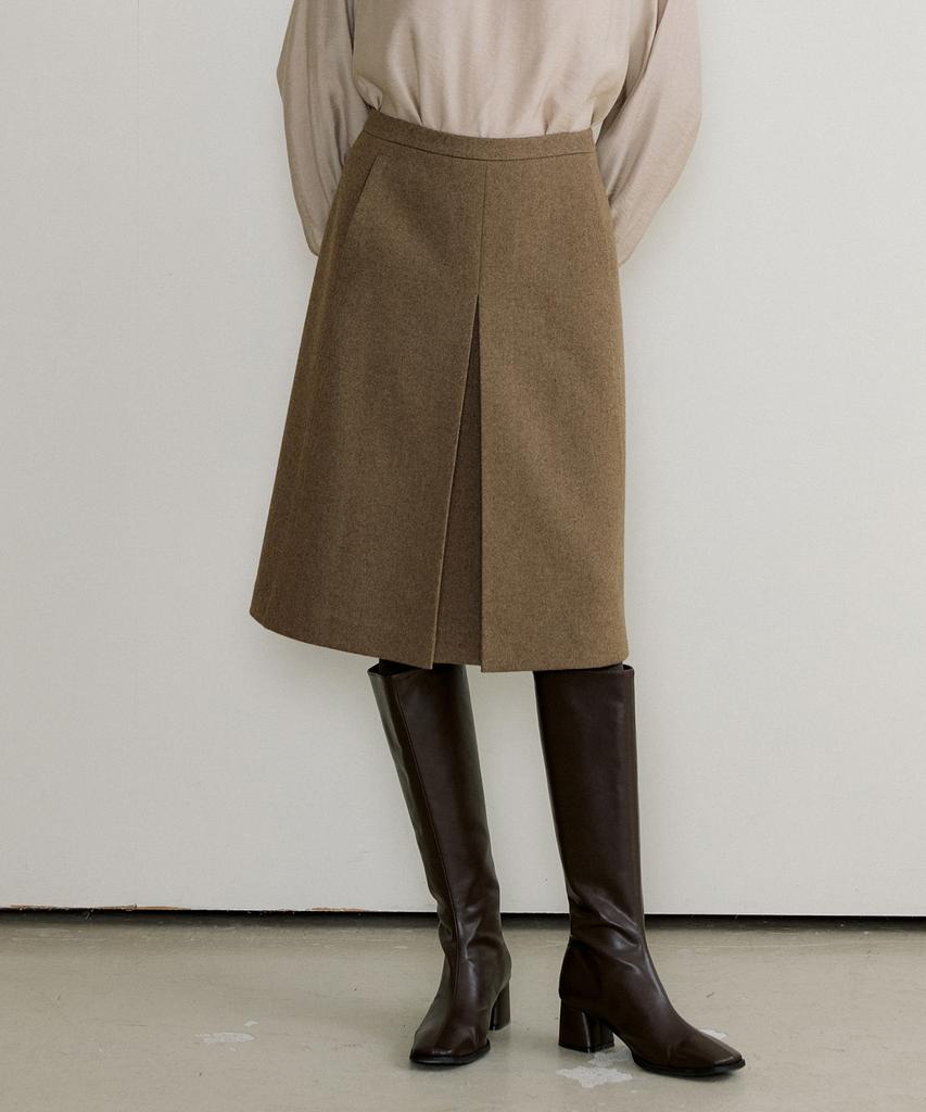 Оtte Very Wool Twill Midi Skirts_2Цвета