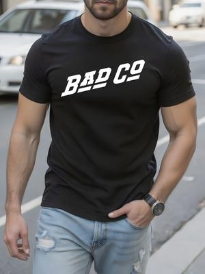 Футболка с логотипом Bad Company Мягкий хлопок