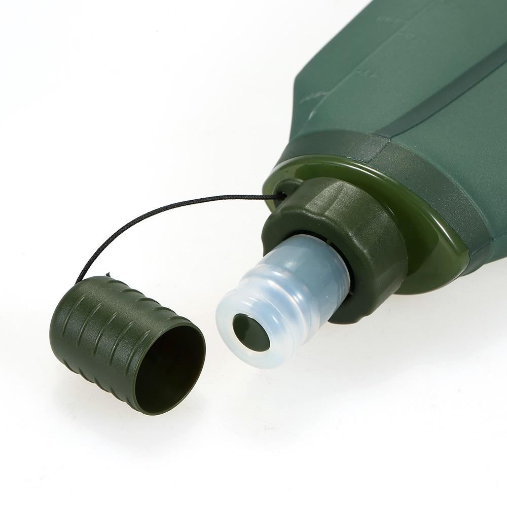 Складная мягкая фляга из ТПУ, спортивная бутылка для воды, сумка для воды для бега, кемпинга и пешего туризма, складная бутылка для воды для питья, сумка для воды