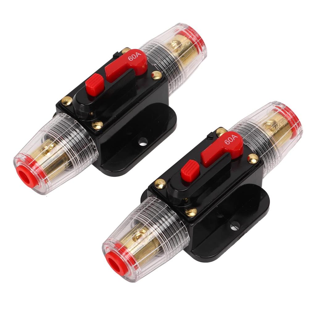 12 24 В Встроенный автоматический выключатель, Клеммы с держателем предохранителя с ручным сбросом, Термоусадка