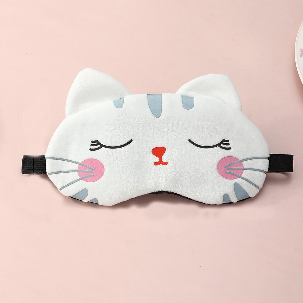 Мультяшная маска для сна с особым затенением, портативное устройство для затенения для путешествий, офиса и отдыха для снятия усталости глаз