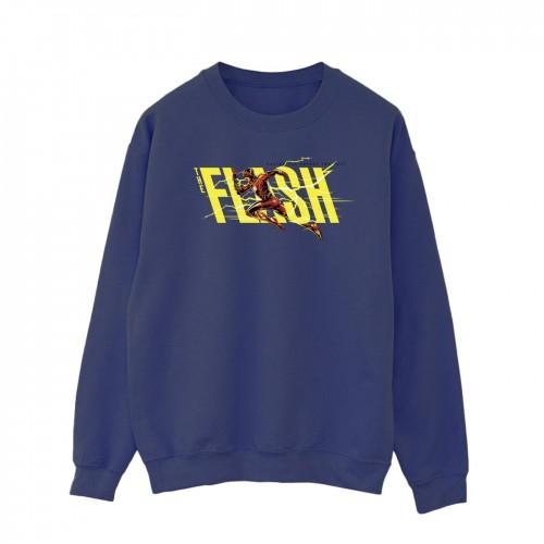 DC Comics Mens The Flash Lightning Dash Sweatshirt