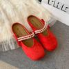 Sandals Women's Summer Ins2025 Fashion Net Red Outer Wear Flat Bottom Super Fire New Fashion Cool Slippers Beach Shoes