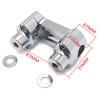 Chrome Top Clamp Kit 1 inch For Harley Davidson Softail Aftermarket Motorcycle Parts 2" Tall Hefty Handlebar Riser