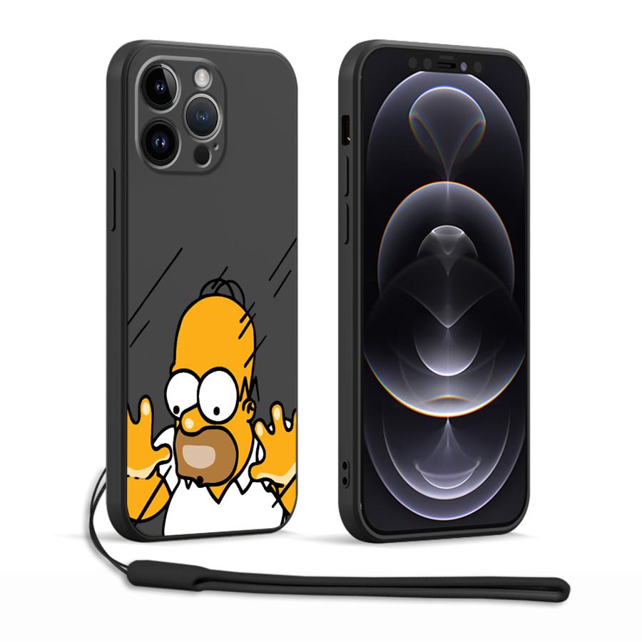 Fun S-simpsons Phone Cover Case for Apple iPhone 17 Pro Max XS XR 12 Plus 11 16 7 8 13 Mini 15 Air