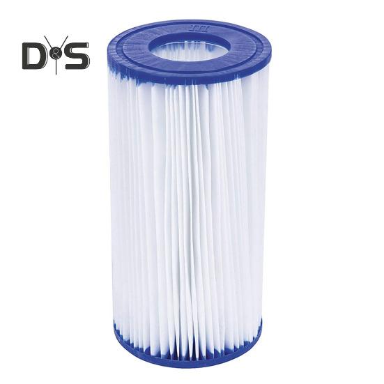 1 Pc/3 Pcs/6 Pcs Pool Filter Core Type III Cartridge Pool Filter Easy To Install Type A/C Pool Filter Replacement for Above-Ground Swimming Pools