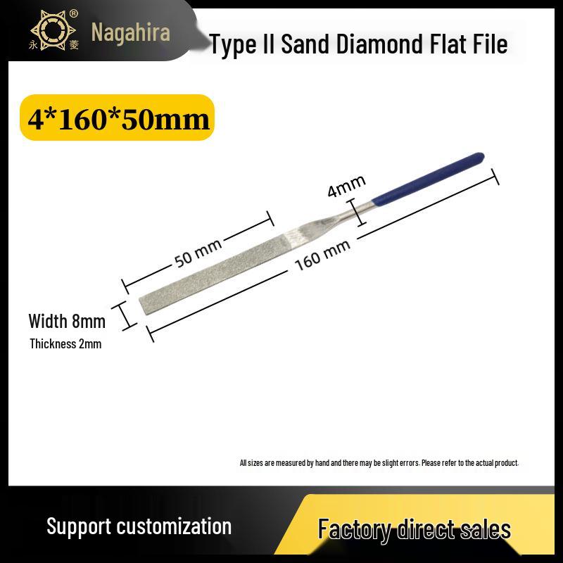 Набор надфилей Yongling Silver Type II Sand Diamond Electroplating для полировки металла