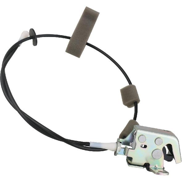 TQPONLY Rear Door Upper Latch and Cable Assembly Compatible with 1992-2019 Ford E150 E250 E350 Econoline Van Passenger Side Replaces AC2Z-15264A26-B