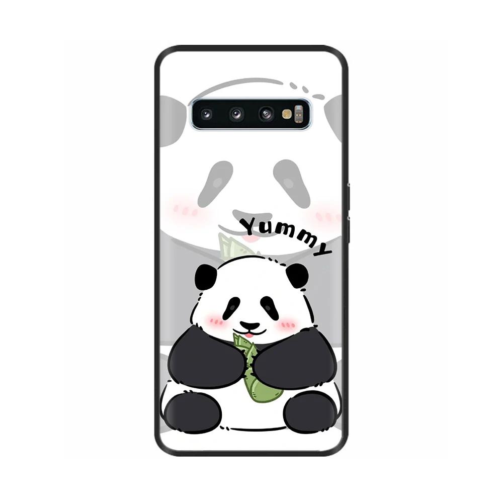 Ударопрочный Чехол Для Телефона Samsung Galaxy S10 Чехол-Ракушка С Рисунком Животных Для Samsung S10 Plus S10+ S 10 Мягкий Силиконовый Задний Чехол