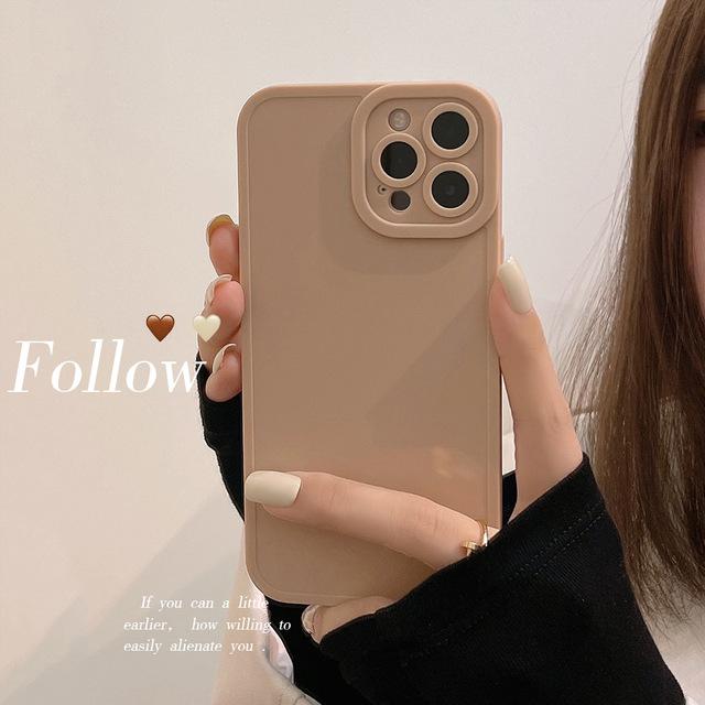Матовая задняя крышка Jane Ins для Iphone 13 14 Pro Max 12 Mini 11 Promax 8 7 Plus Xsmax X Xr, мягкий силиконовый чехол для телефона, чехол-капа