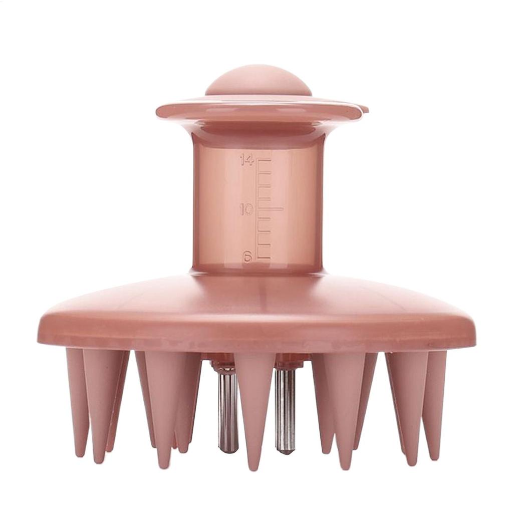 Аппликатор для масла для кожи головы Многофункциональный силиконовый аппликатор для кожи головы Массажная щетка для ухода за головой Уход за волосами Эссенциальное масло Жидкий направляющий гребень