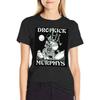 Rr11 Dropkick Murphys T-Shirt Summer Tops Short Sleeve Tee Aesthetic Clothes Blouse Cotton T Shirts Women