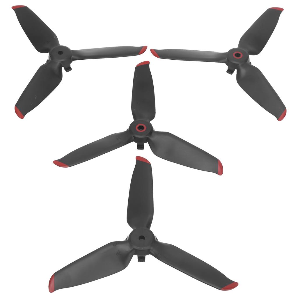 2Pair RC Drone Propellers 3 Blades Quick Release Propellers Replaccement for FPV ComboRed Edge