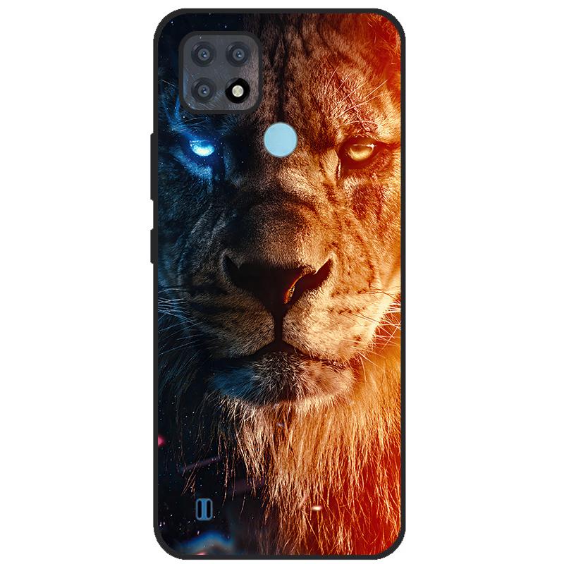 For Realme C21 Case Soft Tpu Silicone Case For OPPO RealmeC21 C 21 Phone Cover Fundas RMX3201 Bumper Case For Realme C21 Cover