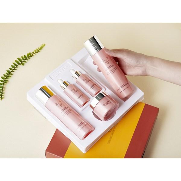 Silver Collagen 5 Set + сумка для покупок, 3 набора, набор популярной корейской косметики