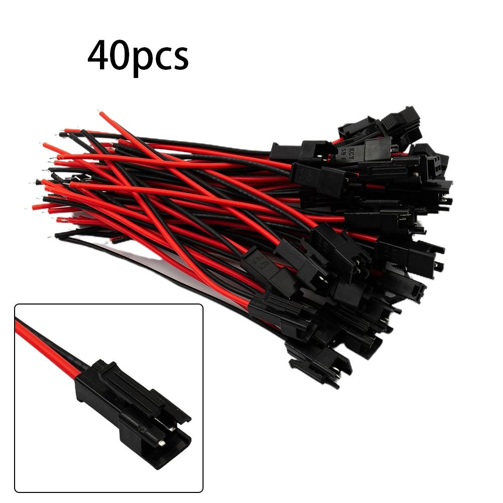 40 шт. Для разъема JST SM SM 2Pin Plug male to bus connector