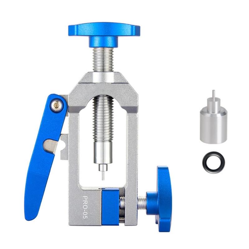 Велосипеды Инструмент для вставки иглы для смазки Инструмент для вставки шланга гидравлического дискового тормоза с резаком Игловодитель Инструмент для вставки