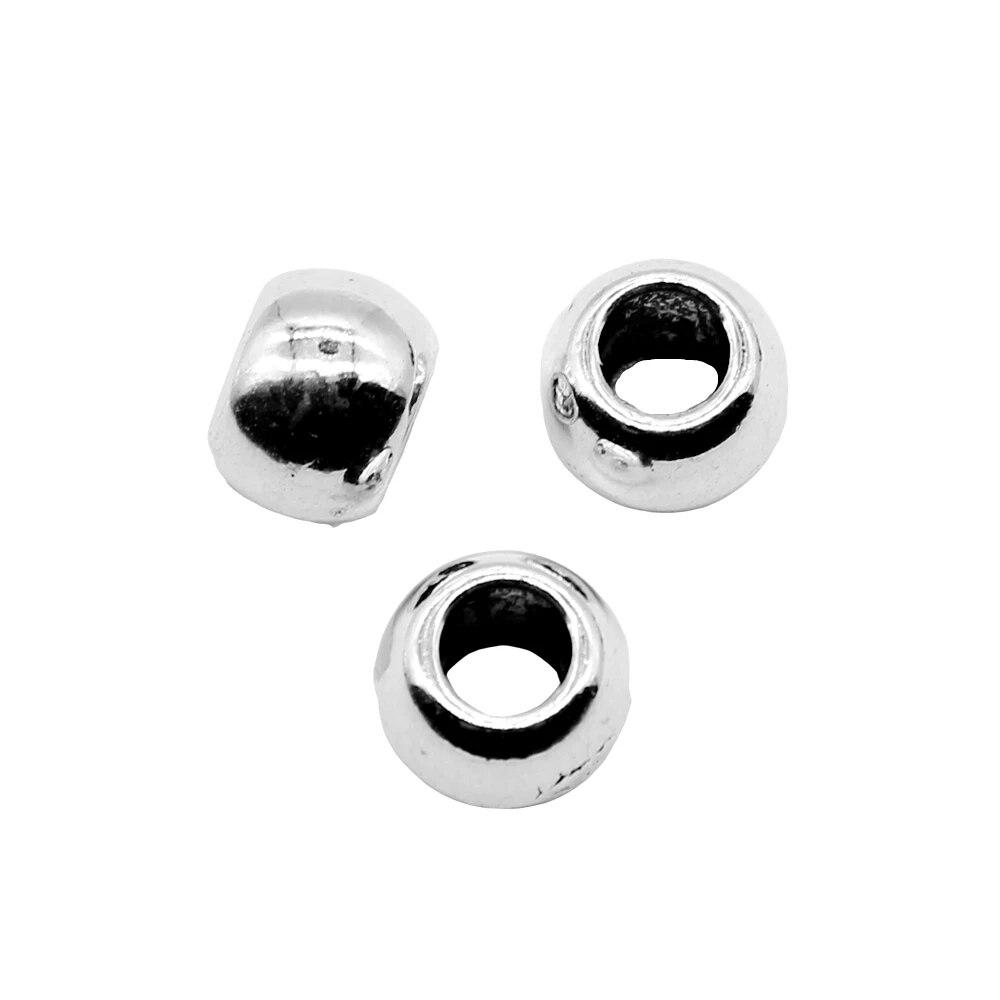 Бусины с большими отверстиями, свободные бусины-разделители, мужские аксессуары, украшения ручной работы для мужчин