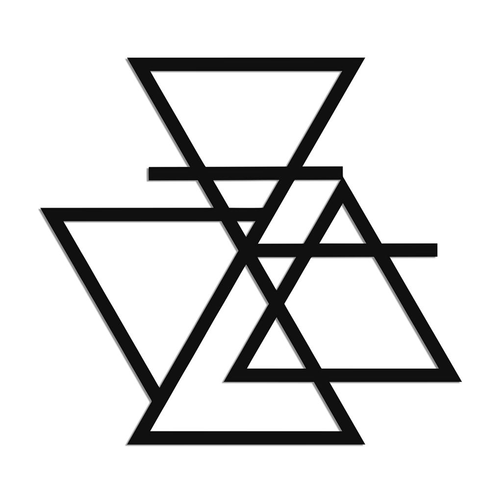 1 шт. Металлический настенный декор Four Elements – стильное настенное искусство для украшения дома и интерьера, элегантные железные акцентные элементы