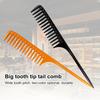 Hairdressing Comb Anti-static Long Lifespan Plastic Tooth Comb Sharp-tailed Large for Stylist