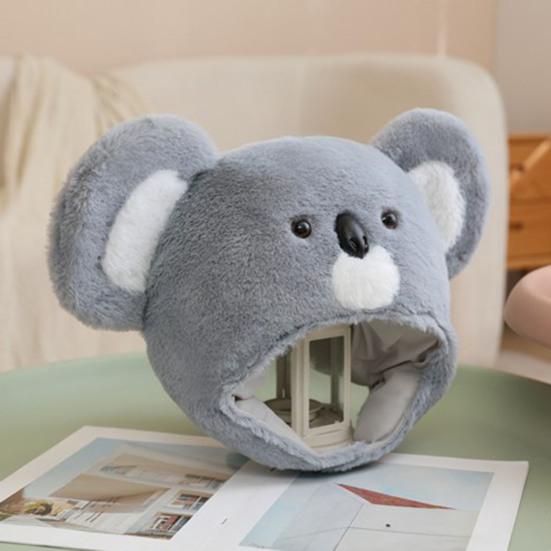 Повязка на голову Коала Мягкий плюшевый головной убор для Хэллоуин вечеринки Косплей Фото реквизит Милый аксессуар для костюма коалы