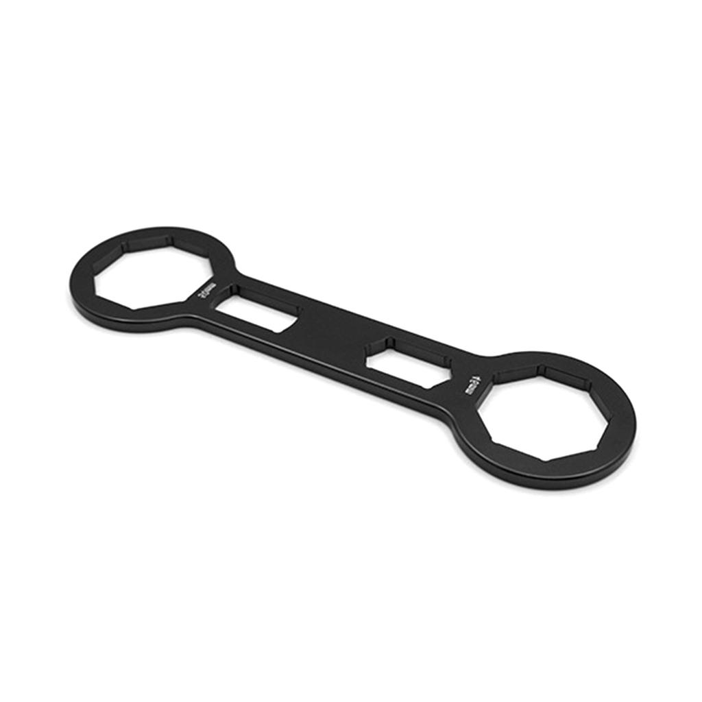 Aluminum Motorcycle Fork Caps Wrench Suitable for Front Forks Suspension Tuning Shock Absorbers Removal and Rebuild Tool