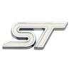 3D Car ST Rear Trunk Side Fender Emblem Badge Sticker For Ford ST Logo Focus Fiesta H6 Ecosport 2009-2015 Mondeo Focus2 Focus3 MK2