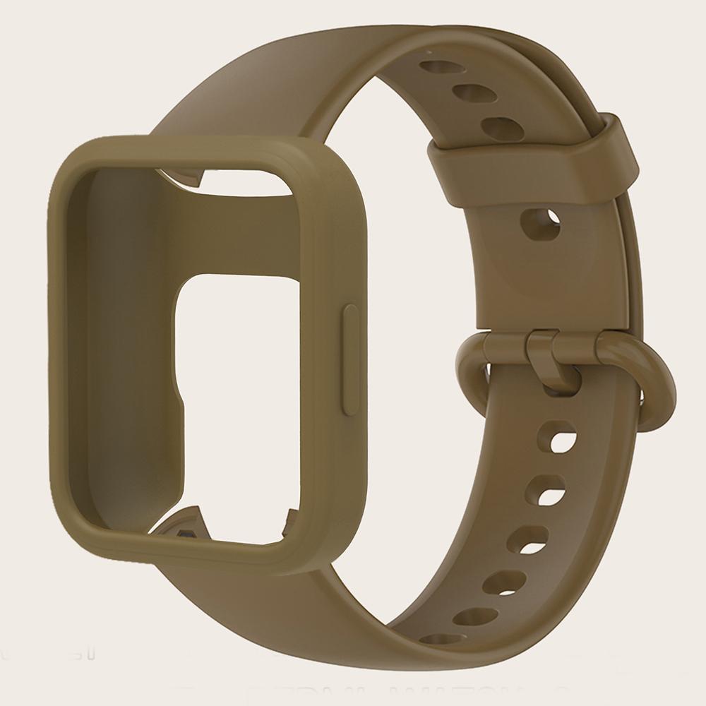 Silicone Strap For Redmi Watch 2 Bracelet Watchband For Xiaomi Mi Watch 2 Lite Wristbands + Protector Case Cover