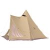 Tenmaku Design Circus TC Comfort Mid Person One Pole Tent with Skirt Full Close Solo Duo Family Camping Rope Peg with Storage Case 2-4