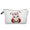 Женская косметичка с животным принтом для туалетных принадлежностей, органайзер для путешествий, 6763