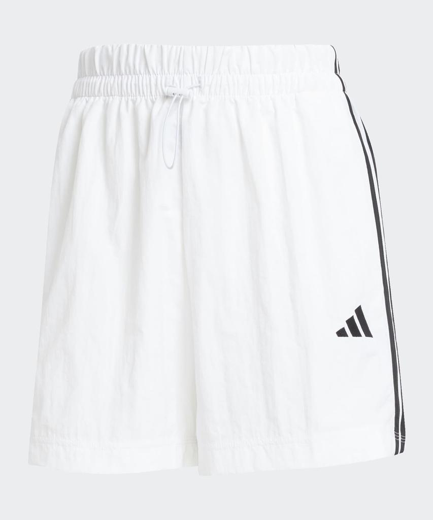 adidas Шорты Lifestyle с 3 полосками - Белые:Черный / Je1310