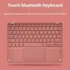 Touch Bluetooth Keyboard Magnetic for iPad Tablet Silent Wireless Rechargeable Colorful Keys