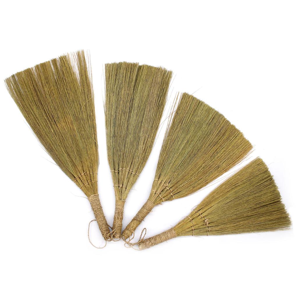 Whisk Brooms Pampas Fan Natural Set Of 4