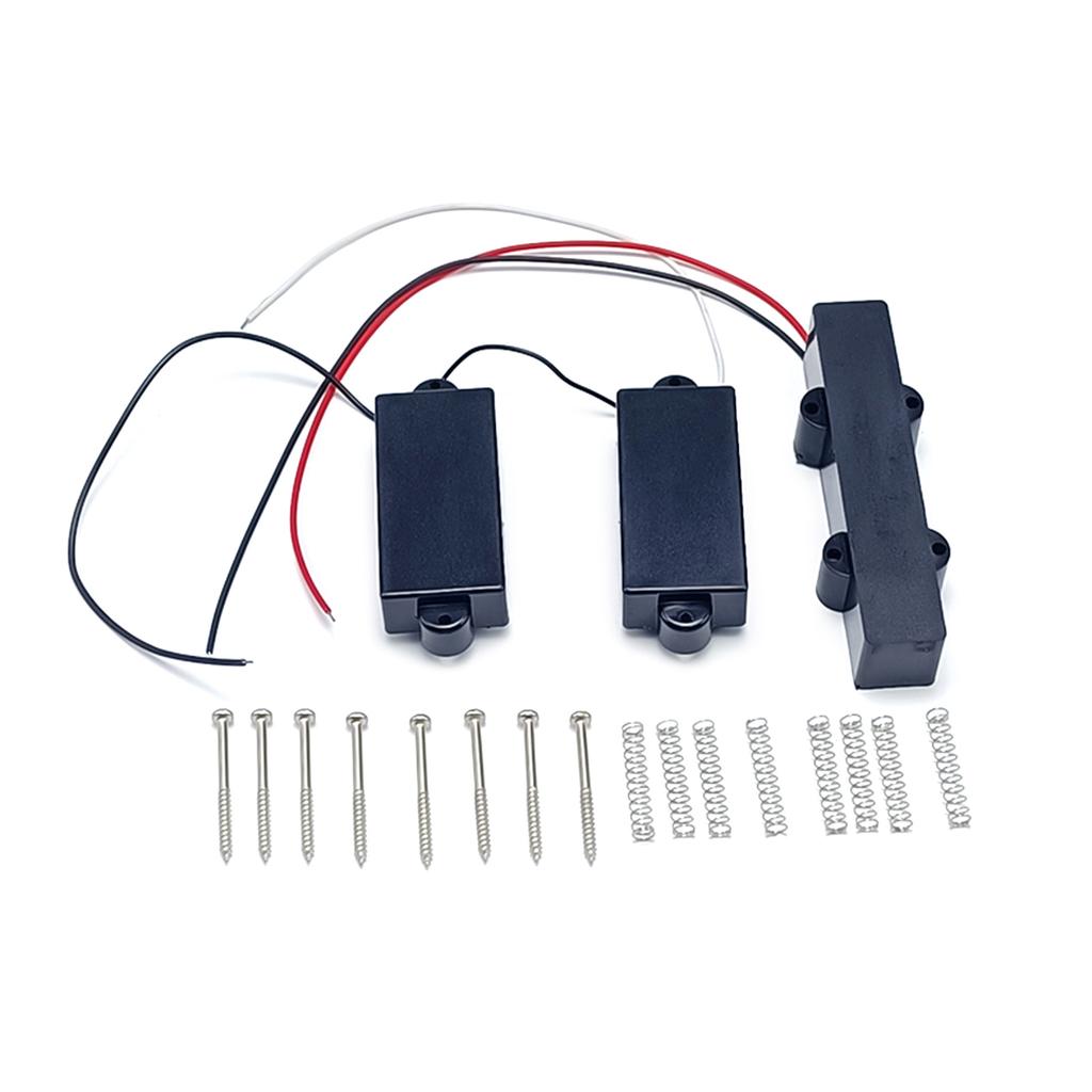 PB Style Bass Guitar Pickup Closed 4-String Precisions PB Bass Pickup Replacement Bass Humbucker Pickups Easy To Use