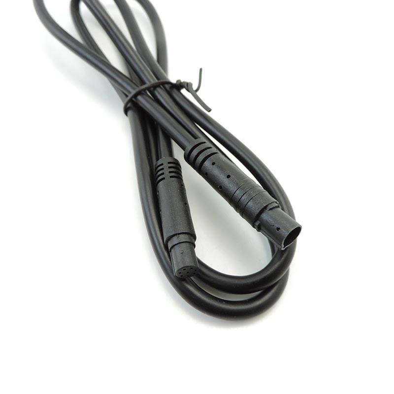 1 м 8-контактный автомобильный видеорегистратор камера заднего вида мужской-женский кабельный соединитель медный провод 8-жильный удлинитель кабеля HD монитор автомобиль q1