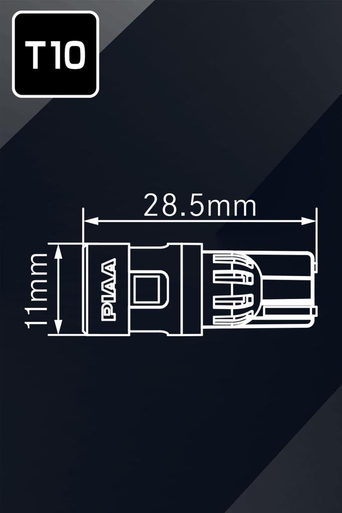 PIAA Автолампа и лампа, Лампа салона/багажника, LED Розовый+ 6600K с функцией приветствия Сакура Розовый, 12В 2.2Вт 100лм T10, Упаковка из 2 штук, LER142