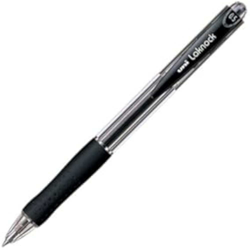 Шариковая ручка Mitsubishi Pencil Permanent Very Easy Knock SN-100-05 Черная 24
