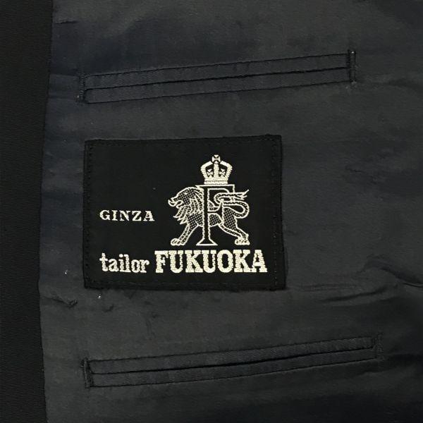 Made In England Alfred Brown Tailored Jacket Half Lining Men M Black Jackets Tailor Fukuoka(USED)