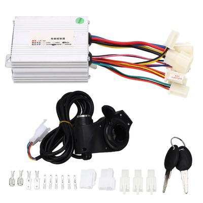 48 В 500 Вт контроллер для электровелосипеда, комплект для большого пальца, контроллер и большой палец для электровелосипеда