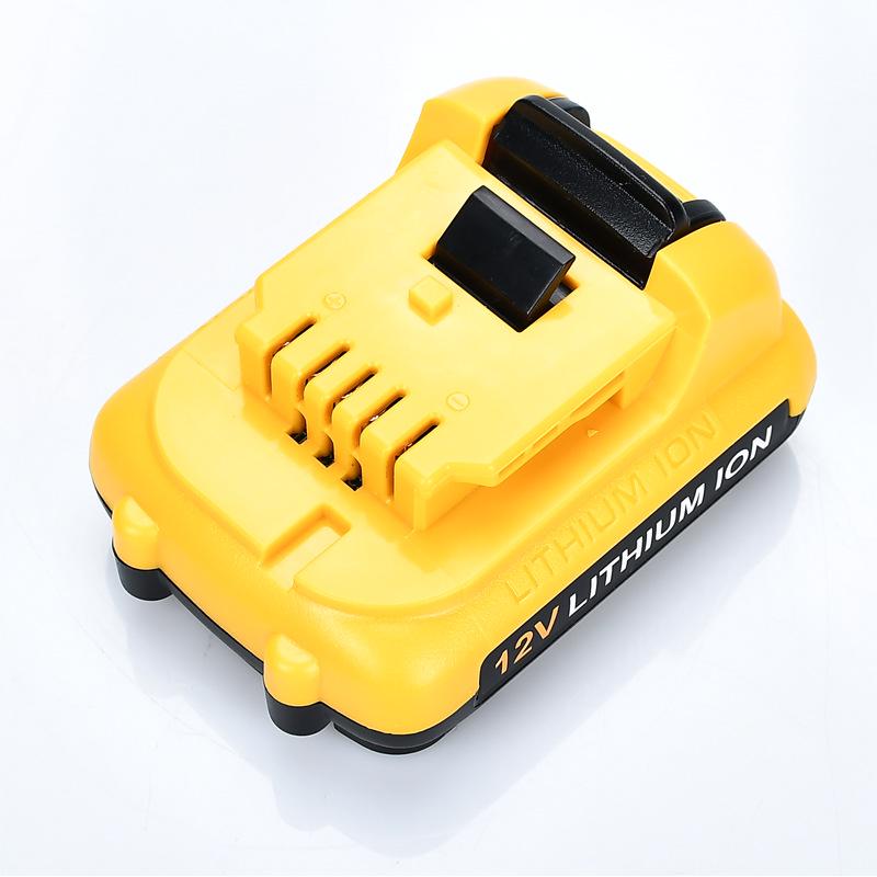 Совместимо с литиевыми аккумуляторами DeWalt 12 В / 10,8 В DCB127, DCB120, DCB121, DCB123, DCB125
