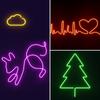 Tuya Smart Life RGB неоновый свет черная светодиодная лента WIFI неоновая веревочная лампа DIY синхронизация музыки спальня ТВ подсветка игровая комната