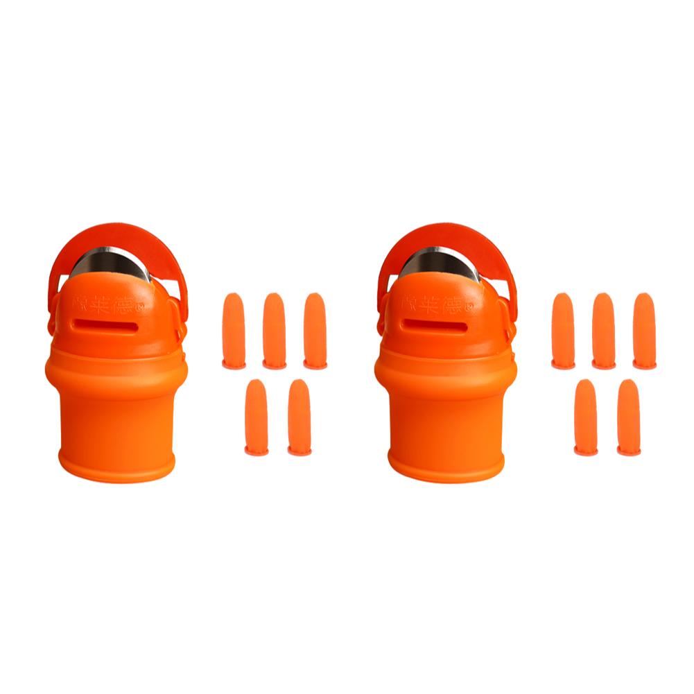 Силиконовый протектор для пальцев, защита для большого пальца, нож для резки, шестеренки, нож для сбора овощей, лезвие для защемления растений, перчатка-ножницы