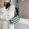 Women's Shoulder Bag Retro Plaid Underarm Bags Chain Strap Zipper Casual Designer Mini Handbags Shoulder Bag Ladies Shoulder Bag