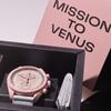OMEGA SWATCH Venus Wrapping Оригинальные часы Omega Swatch Mission Сотрудничество Водонепроницаемый ремешок × Мужские Женские [Шоппер/Силикон в комплекте] (ОМЕГА